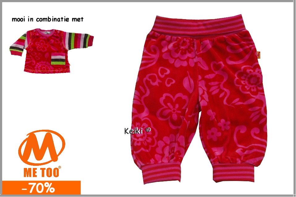o10/maat 062/s09 Me Too broek carmine