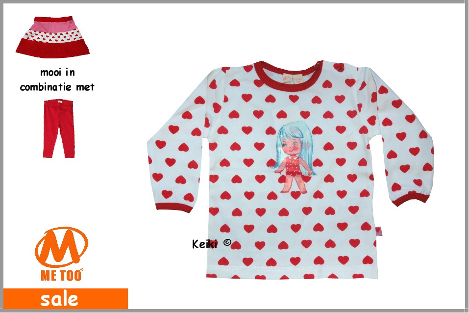 -b07/maat 080/s10 Me Too longsleeve meisje