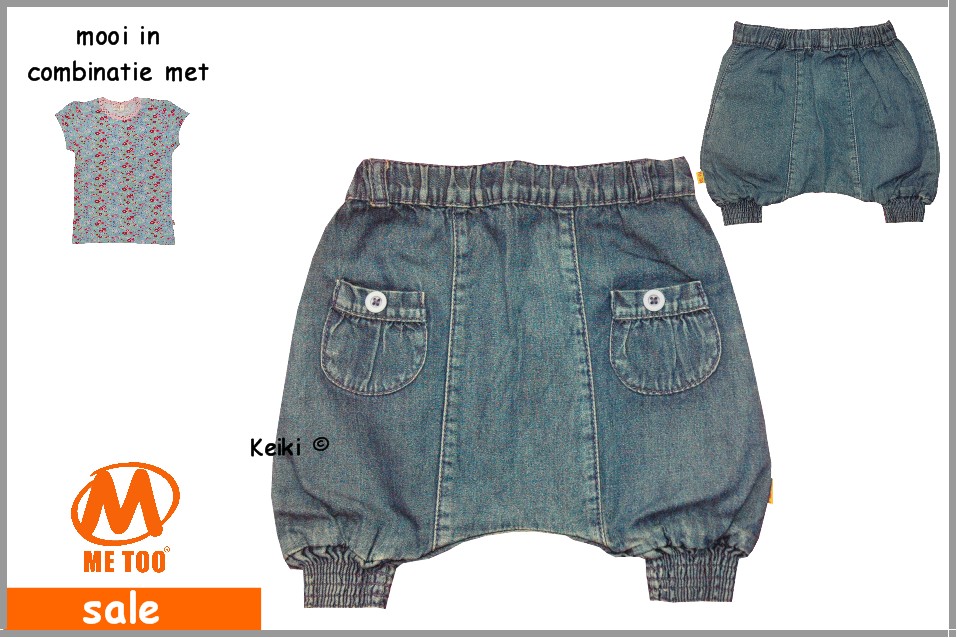 -o09/maat 086/s10 Me Too denim broek 3/4