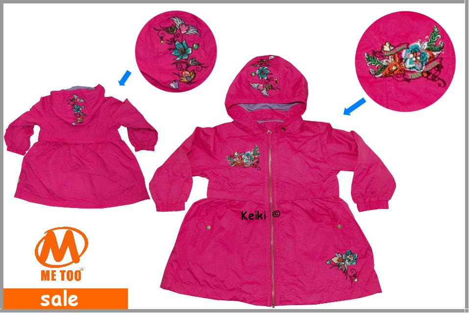 -b12/maat 098/s10 Me Too jas roze