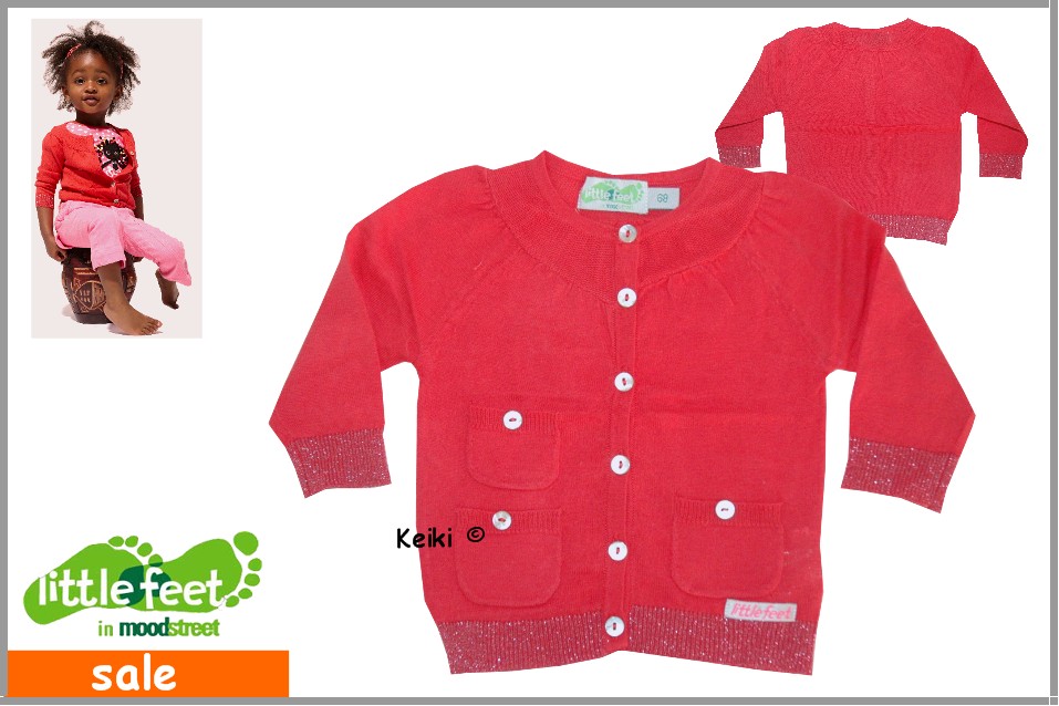 -b10/maat 080/s10 Little Feet vest faded red