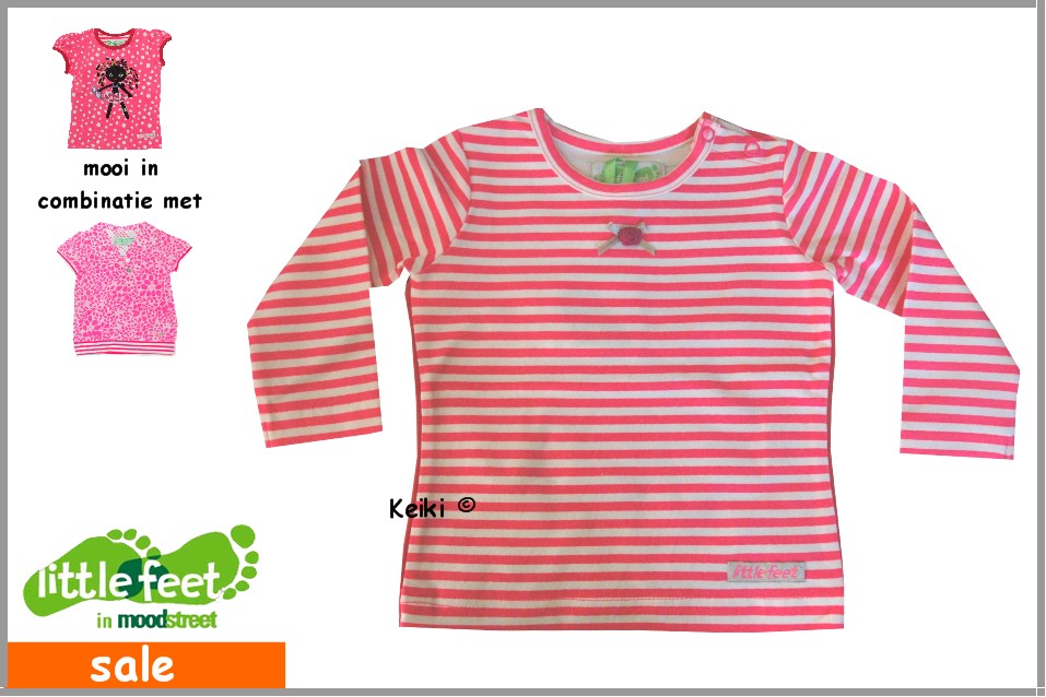 -b07/maat 074/s10 Little Feet longsleeve fluo pink