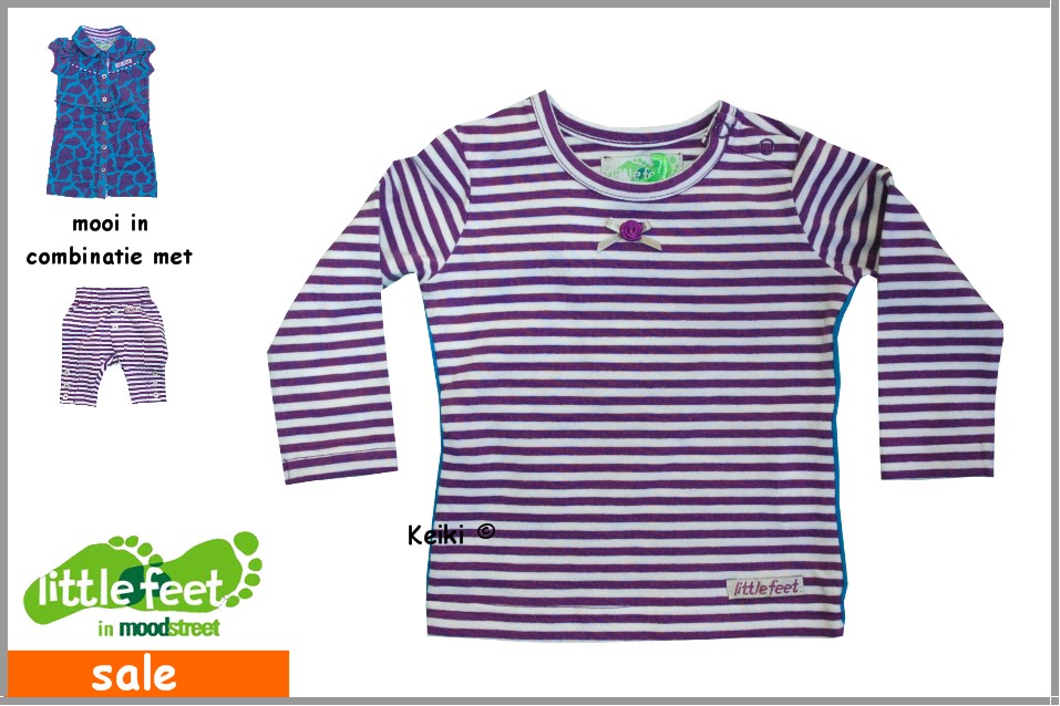 -b07/maat 074/s10 Little Feet longsleeve violet