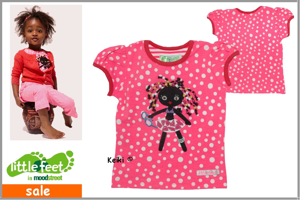 -b03/maat 074/s10 Little Feet shirt meisje