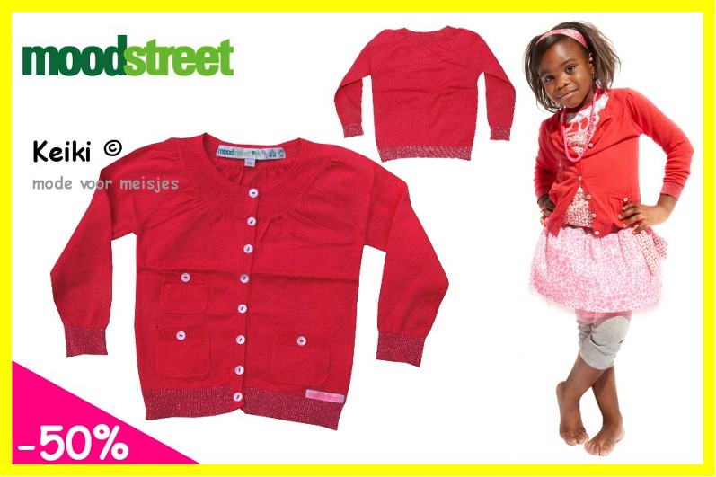 -b10/maat 128/s10 Moodstreet vest faded red