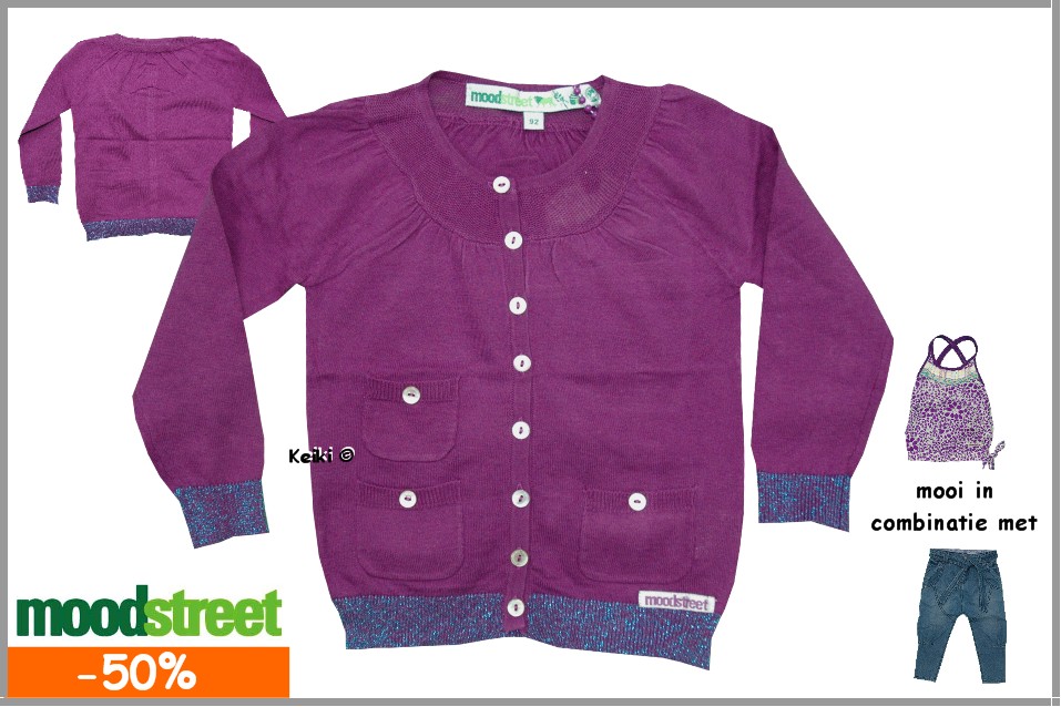 -b10/maat 116/s10 Moodstreet vest violet