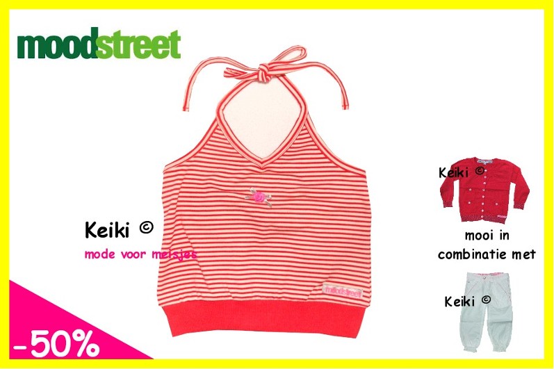-b01/maat 116/s10 Moodstreet haltertopje