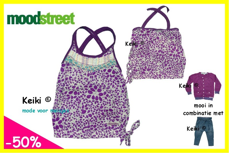 -b01/maat 116/s10 Moodstreet topje paars