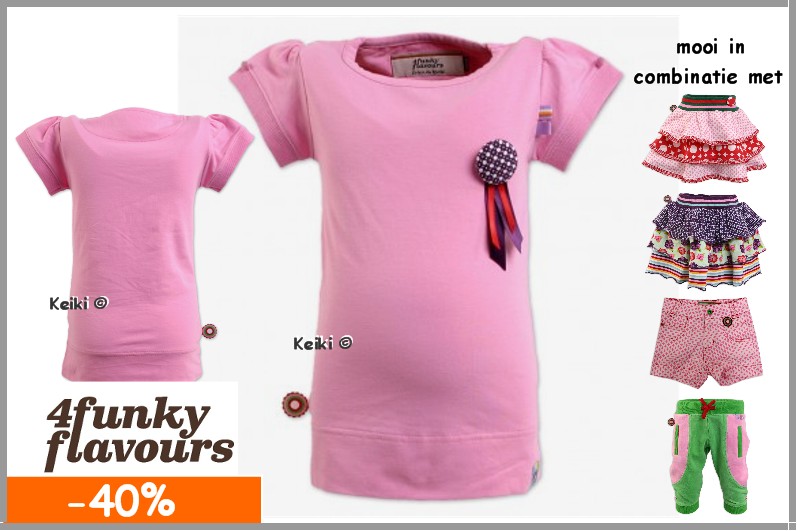 .b03/maat 086-92/s12 4funkyflavours shirt roze